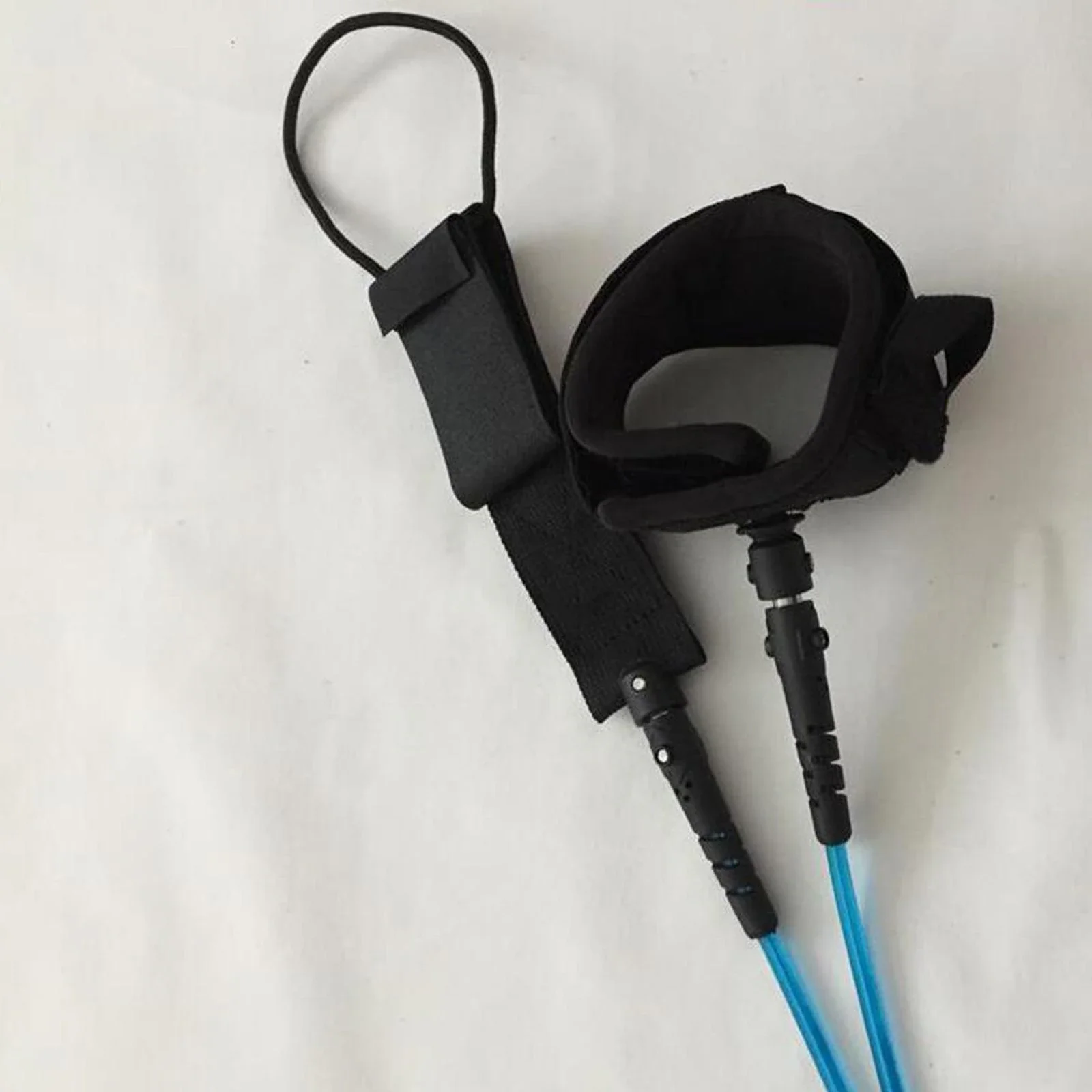 Pro-Series TPU Surfboard Leash - Heavy Duty Dual Swivel Leg Rope