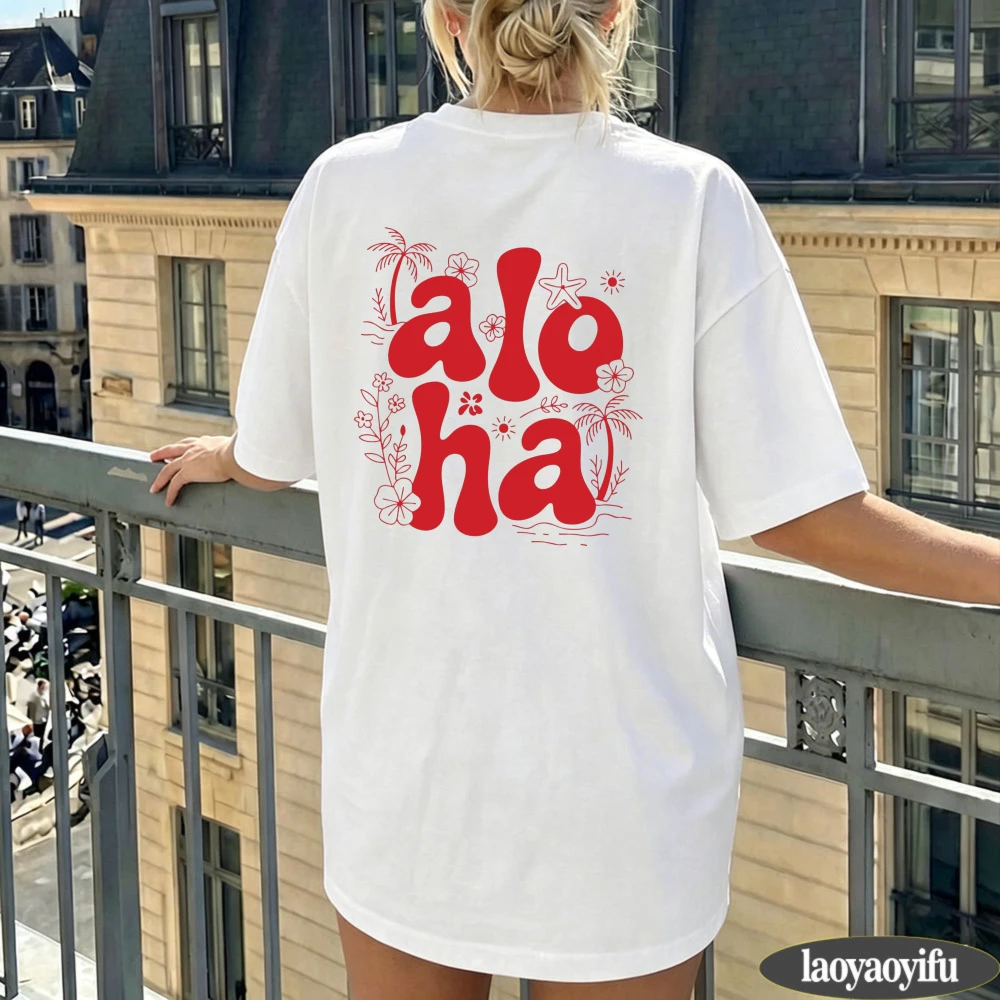 Retro Aloha surf shirt Heritage Tee - Premium Lightweight